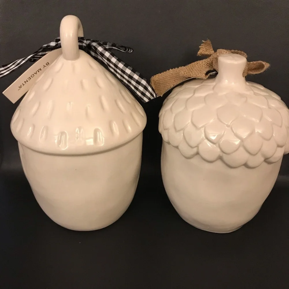 Rae Dunn Autume & Gobble Birdhouses